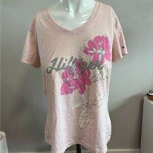 Tommy Hilfiger Light Pink Graphic Tee